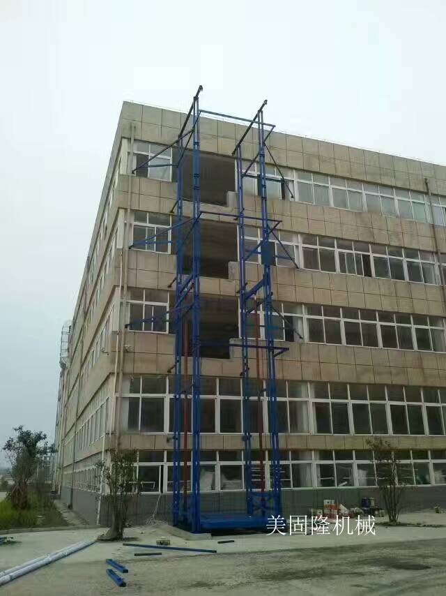 百色室外双臂导轨式升降机厂家