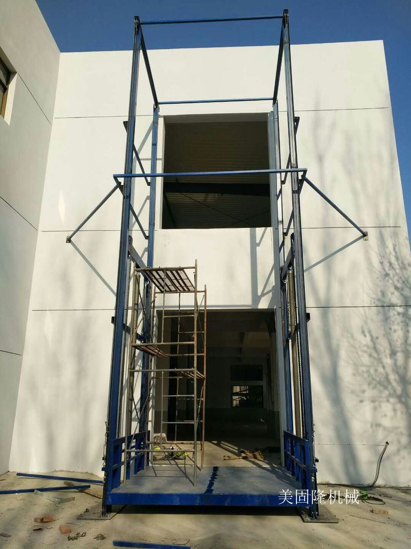 百色仓库专用导轨式升降货梯价格