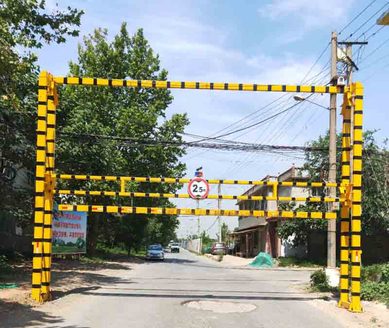 百色农村道路限高架
